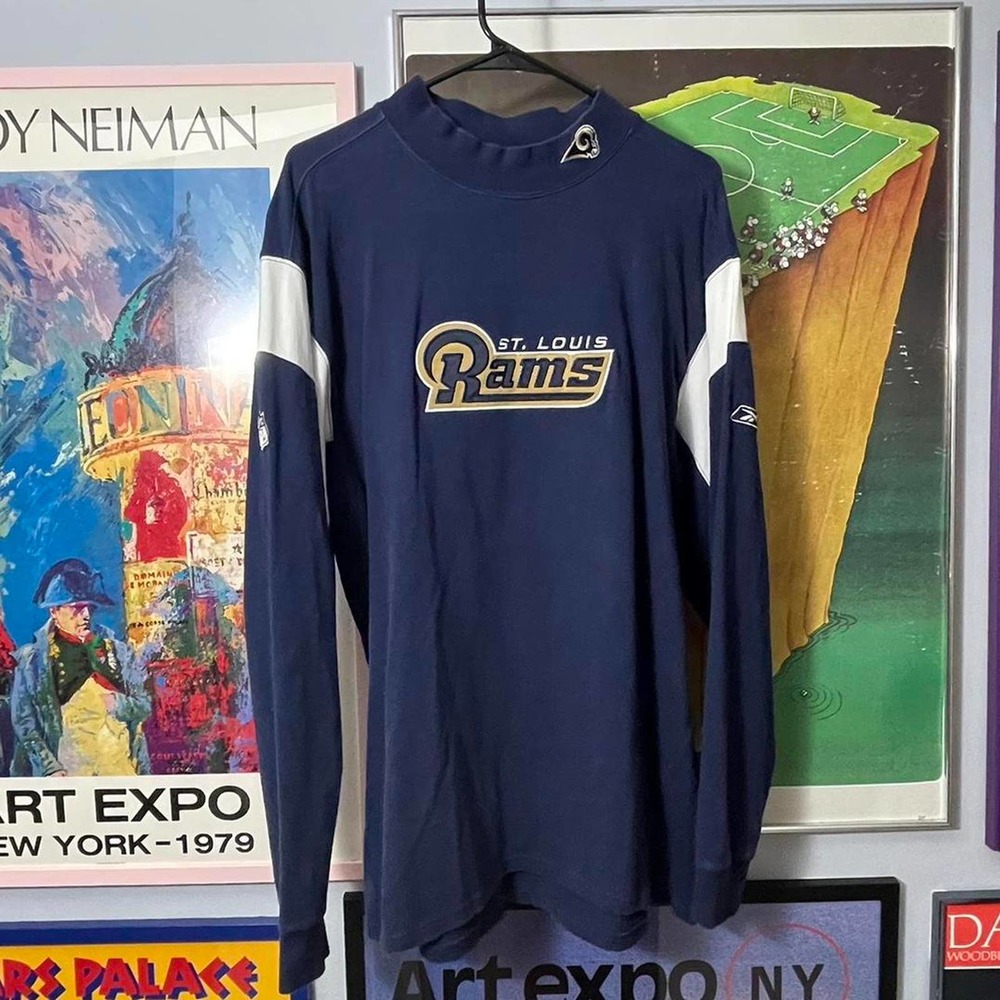 Vintage Reebok St.Louis Rams Long Sleeve - SIZE XL